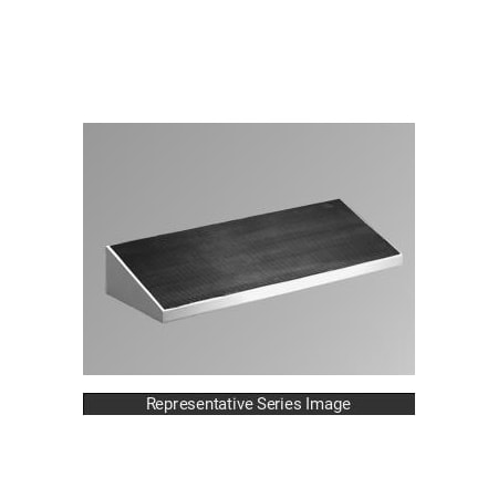 Hammond Foot Rest, 24 in. W x 8 in. L, Stainless Steel 2CSF24